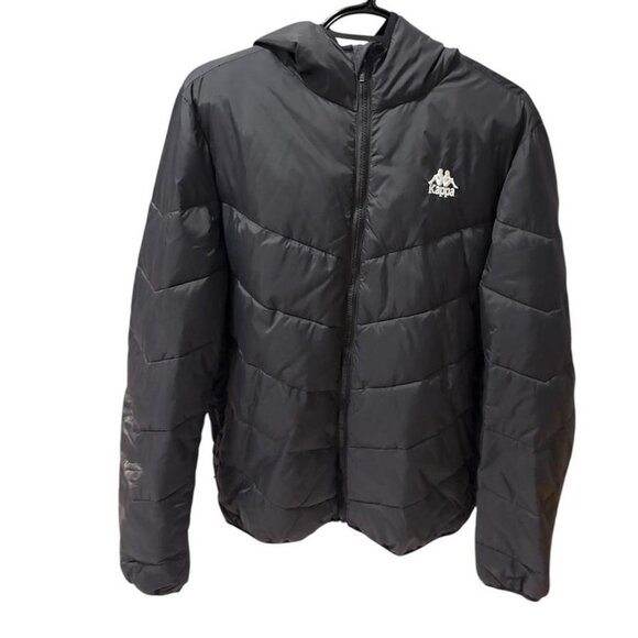 Kappa - Black Puffer jacket - Men’s Large 🖤✨ - Picture 4 of 7